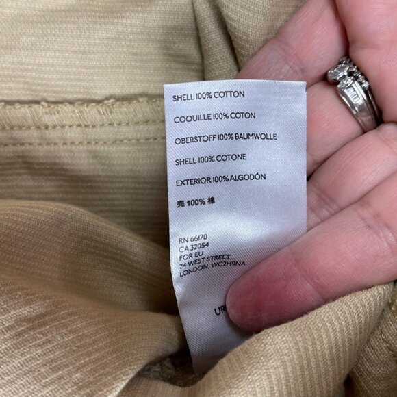 BDG corduroy mini skirt snap front camel color festival Urban Outfitters tan M - Picture 3 of 6